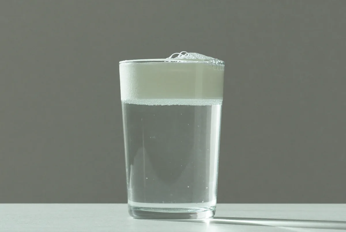 Пенится вода